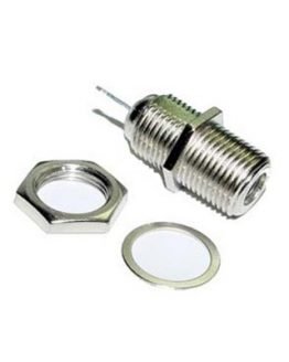 Съединител F женски панелен средна опора