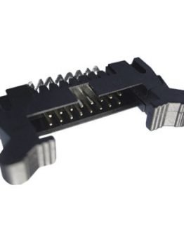 Съединител IDC лентов 10P мъжки ъглов заключване