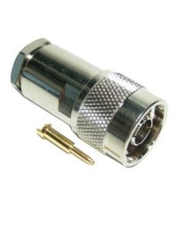Съединител N мъжки кабелен RG-213
