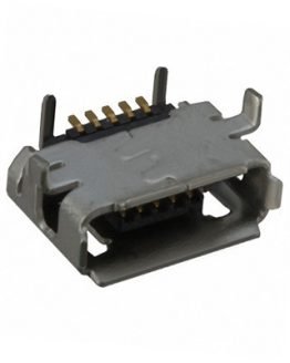 Съединител USB-B micro 5 пина женски SMT