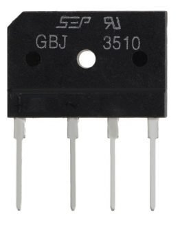 Мостов изправител GBJ3510 35A/1000V, грец