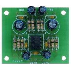 Стерео предусилвател с еднополярно захранване HK1027