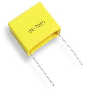 Полипропиленов кондензатор 1nF/2000V, 5%, 16kHz, 22.5 мм, PH