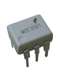 Оптрон MOC3081, триак драйвер, DIP-6