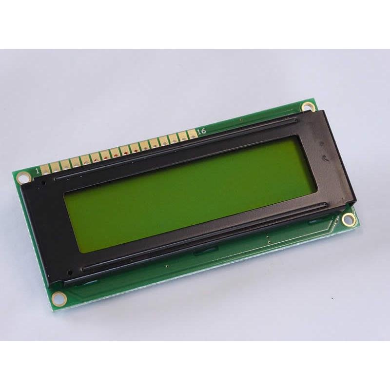 LCD дисплей DEM16216SYH-PY 16x2 жълт