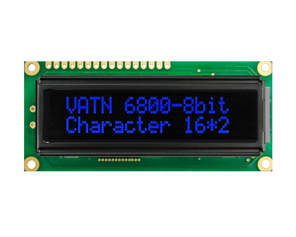 LCD дисплей RC1602B-LLB-JWVE 16x2 син