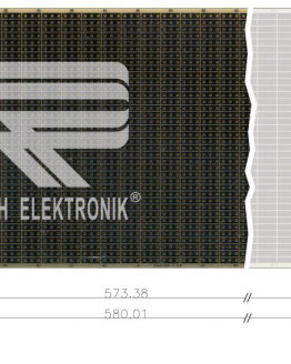 Едностранна универсална платка RE310-S3 100×580мм