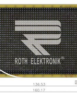 Едностранна универсална платка RE321-LF 100×160мм