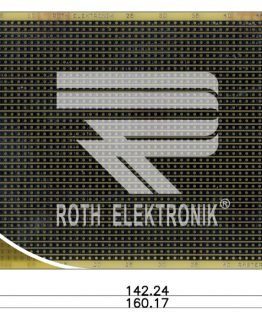 Едностранна универсална платка RE522-LF 100×160мм