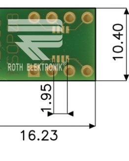 Преходна платка RE903 MSOP8 10.4×16.2мм