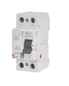 Дефектнотокова защита EFI-P2 A 25/0.03 230/400V 25A