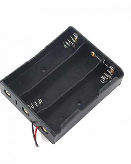 Държач за батерии 3xАА с изводи