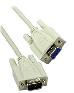 Кабел RS232 DB9 мъжки/DB9 женски 1.8м