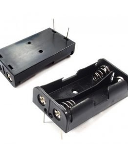 Държач за батерии 2xAA за печатен монтаж