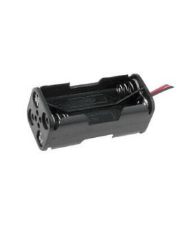 Гнездо за батерии 4xAAA с проводници