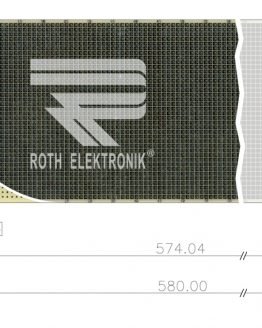 Едностранна универсална платка RE210-S3 100×580мм