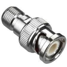 Преход F конектор/BNC мъжки прав