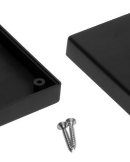 Пластмасова кутия Z-24A 67x48x25мм черна