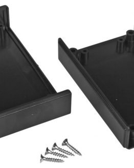 Пластмасова кутия Z-122 108x69x24мм черна