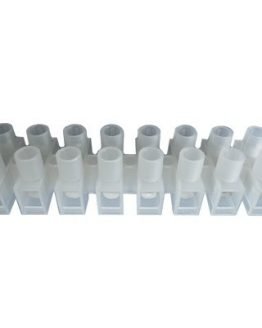 Лустер клема 6мм2 20A/400V 12-полюсна пластмаса