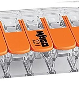 Безвинтова клема WAGO 221-415 5-ца 0.2-4мм2