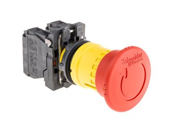 Бутон тип гъба XB5AS8442 240VAC/3A SPST