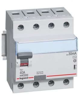 Дефектнотокова защита 411708 LEGRAND 400VAC 40A