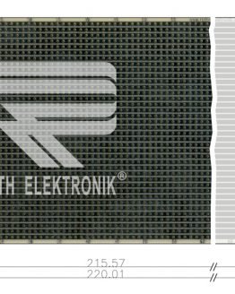 Едностранна универсална платка RE510-S2 100×220мм