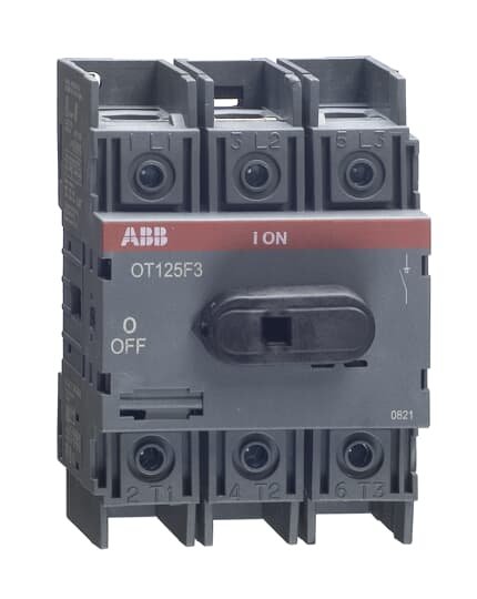 Разединителен прекъсвач ABB OT100F3 3х100A 600V