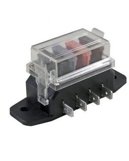 Държач за 4 предпазителя MTA0100610 19мм