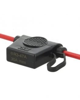 Държач за предпазител R3-47A 32VDC/30A 19мм