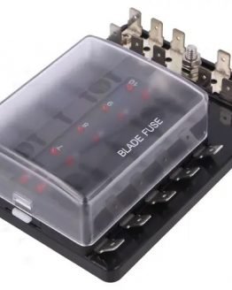 Държач за 10 предпазителя R3-76B-01-3L110 19мм