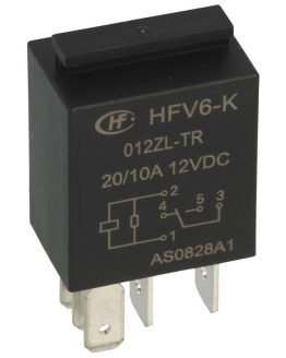Електромагнитно реле HFV6-K/012ZL-TR 12VDC