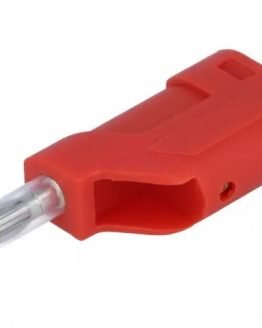Банан щекер R8-104-RED ф4мм 10A/60VDC
