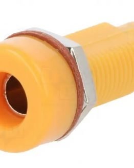 Гнездо за банан щекер R1-22-O 4мм оранжево