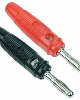 Банан щекер R8-25A-RED ф4мм 10A/60VDC