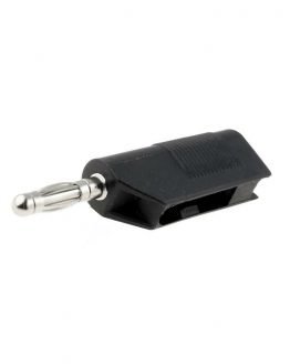 Банан щекер R8-27A-BLACK ф4мм 10A/60VDC