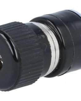 Гнездо за банан щекер R1-26B BLACK 4мм черно