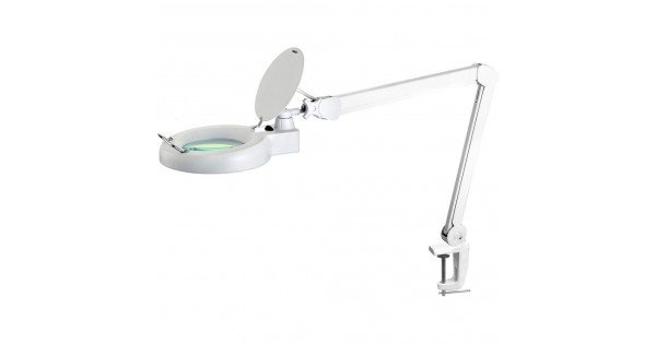 Настолна лупа LAMP-5D-LEDN3U с лампа 9W/230VAC