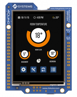 Дисплей за Arduino 4DUINO-24 4D SYSTEMS