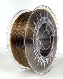 Филамент PETG-1.75-AMBER-TRANSPARENT 1.75мм 1кг