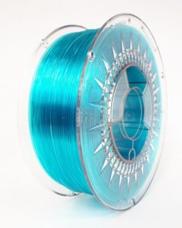 Филамент PETG-1.75-BLUE TRANSPARENT син 1.75мм 1кг