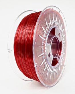 Филамент PETG-1.75-RUBY-RED TRANSPARENT 1.75мм 1кг