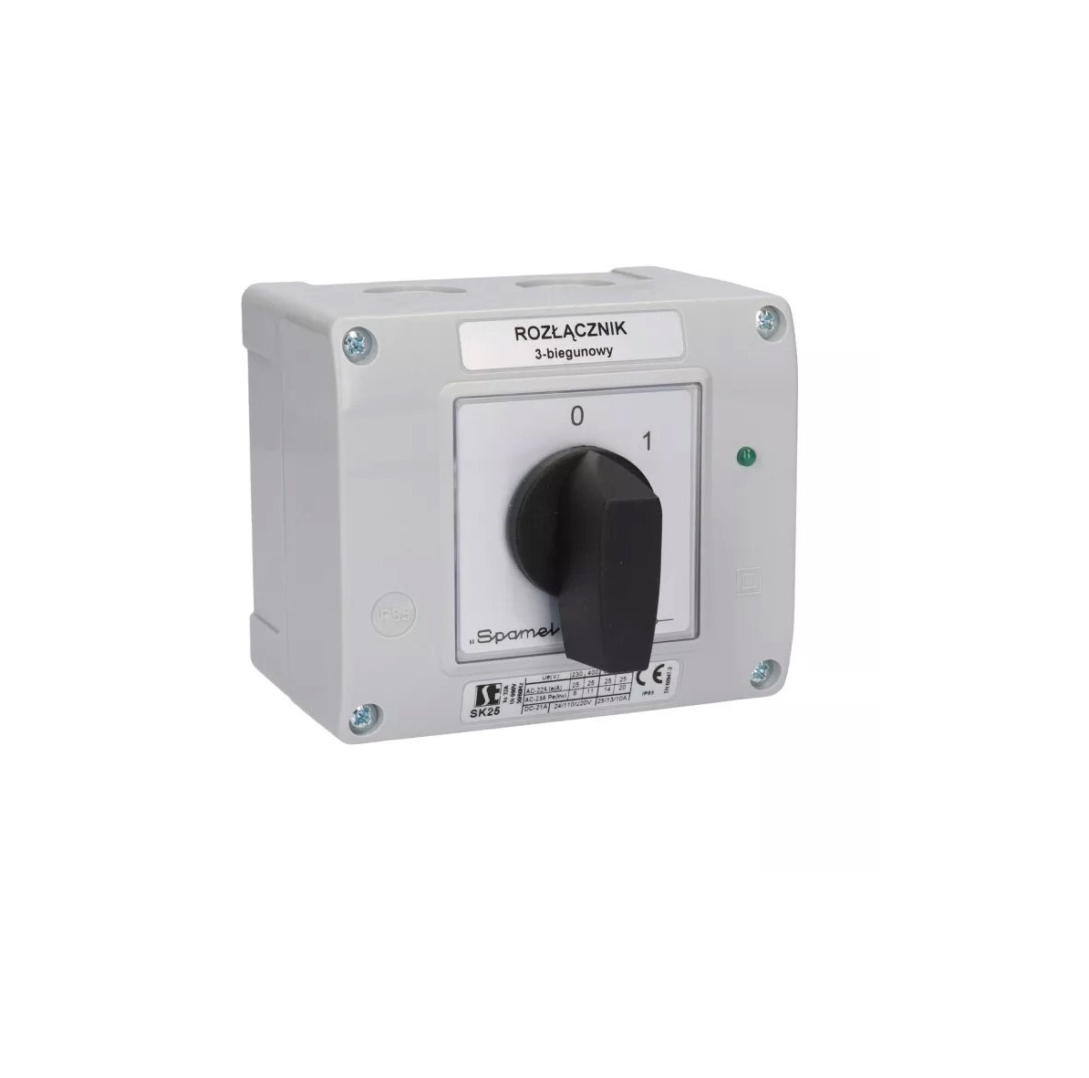 Пакетен прекъсвач SK25-2-8211-OB13 25A