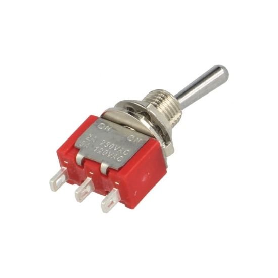 Превключвател с лост 1MS1T1B1M1QE 250V/2А SPDT Превключвател с лост 1MS1T1B1M1QE 250V/2А SPDT