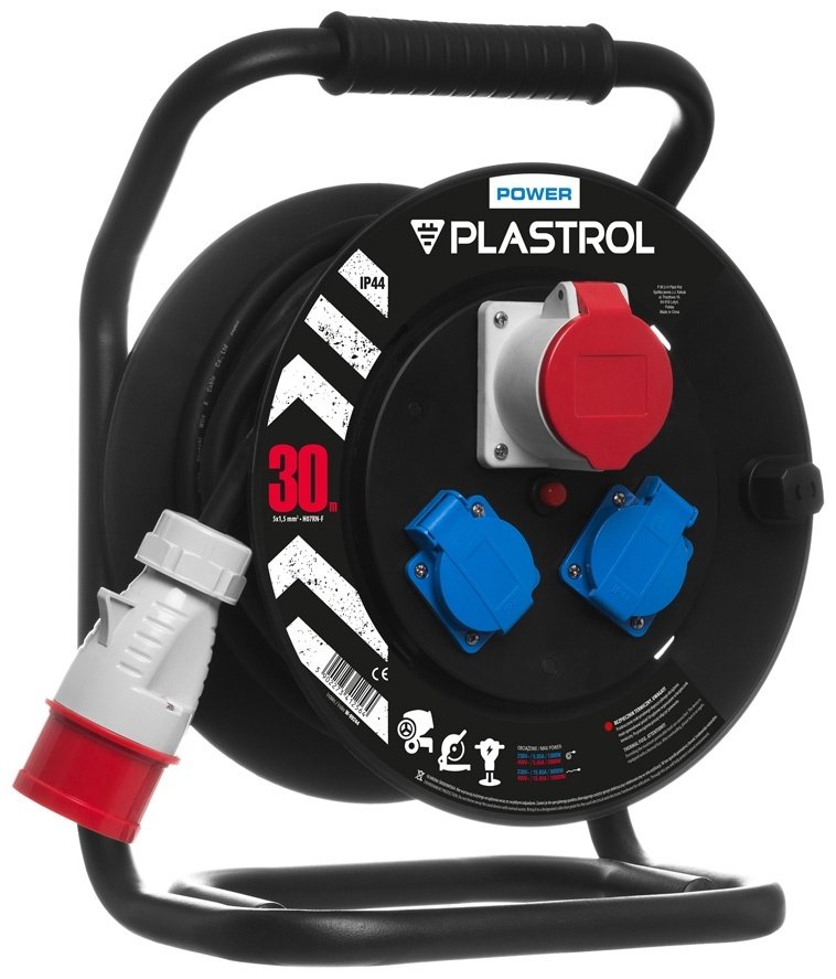 Макара удължител W-99244 400V/16A 30м