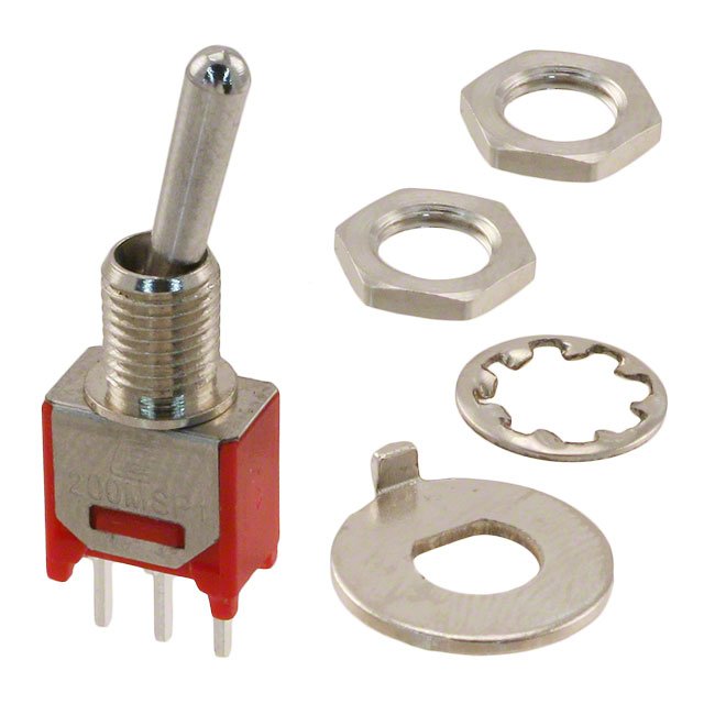 Превключвател с лост 200MSP1T1B1M2QEH 250VAC/1A SPDT