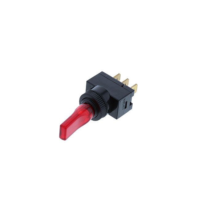 Превключвател с лост TE5-1A-DC-1-RL 12VDC/20A SPST