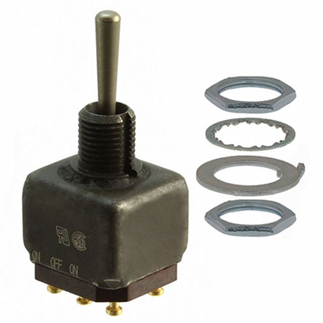 Превключвател с лост 2TW1-7 125VAC/5A DPDT