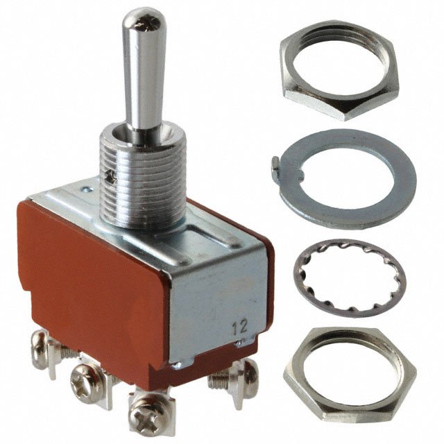 Превключвател с лост S338T 250VAC/6A DP3T